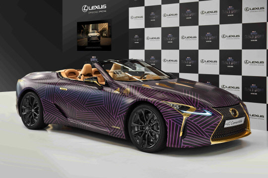 렉서스 LC 500 컨버터블. 렉서스 코리아 제공